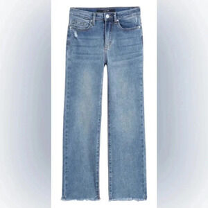 NWT Joe's Jeans Kids' The Sadie Frayed Hem Relaxed Fit Jeans Sz 10